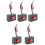 5X  12V2A Adhesive Base Push Button Momentarily Action Wired  for Automobiles 1