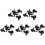 25 Pieces Black Door Lamp Light  Mounting for Car 1