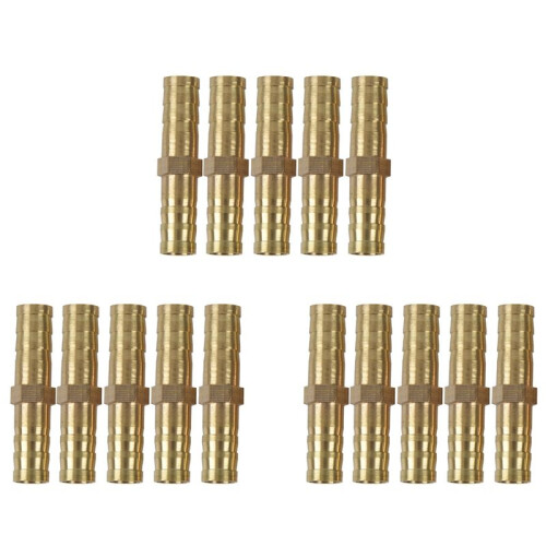 15 St 8 mm Innerdiameter Luftgas Rak Slangrör Hullingkoppling