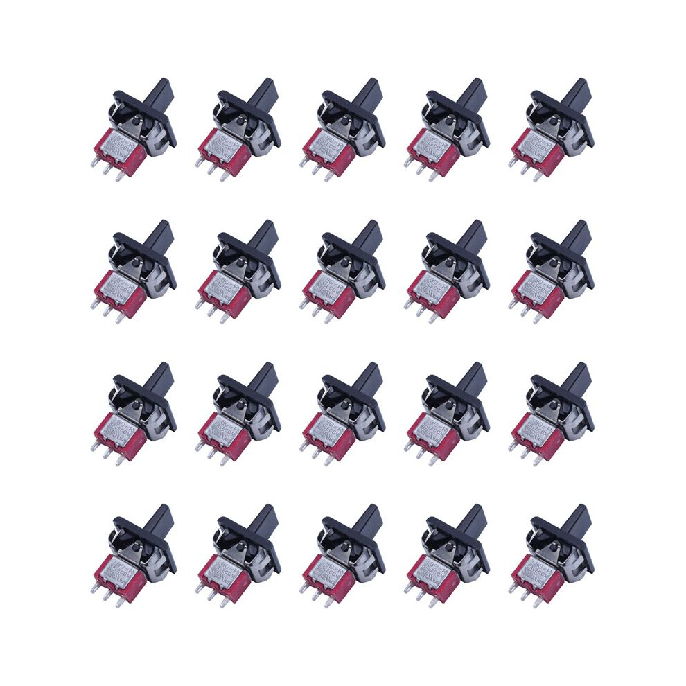20X Ac 250V/3A 125V/5A Momentary Spdt 3 Positions Toggle T80-R 4712433313874