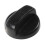 21 Pcs. 8mm Hole Black Gas Stove Cooker Rotary  Knobs for the Kitchen 2