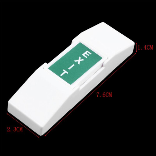 6X Electric Door Emergency Exit Closed Momentary Push Button 2