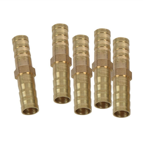 25 St 8 mm Innerdiameter Luftgas Rak Slangrör Hullingkoppling 1