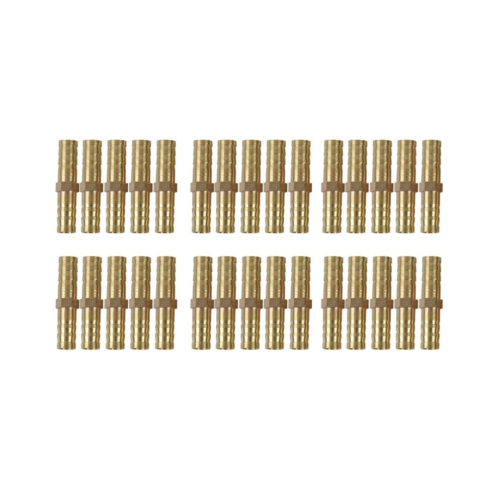 30Pcs 8Mm Inner Dia Air Gas Straight Hose Pipe Barb Coupler 6031439555537