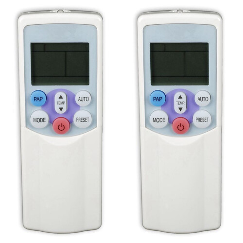 2X Air Conditioning Remote Control Replacement Direct for  WH-H01EE WC-H04JE