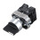 8pcs 22mm Latching 2 NO 3-Position Rotary Selector Select  ZB2-BE101C Black 4