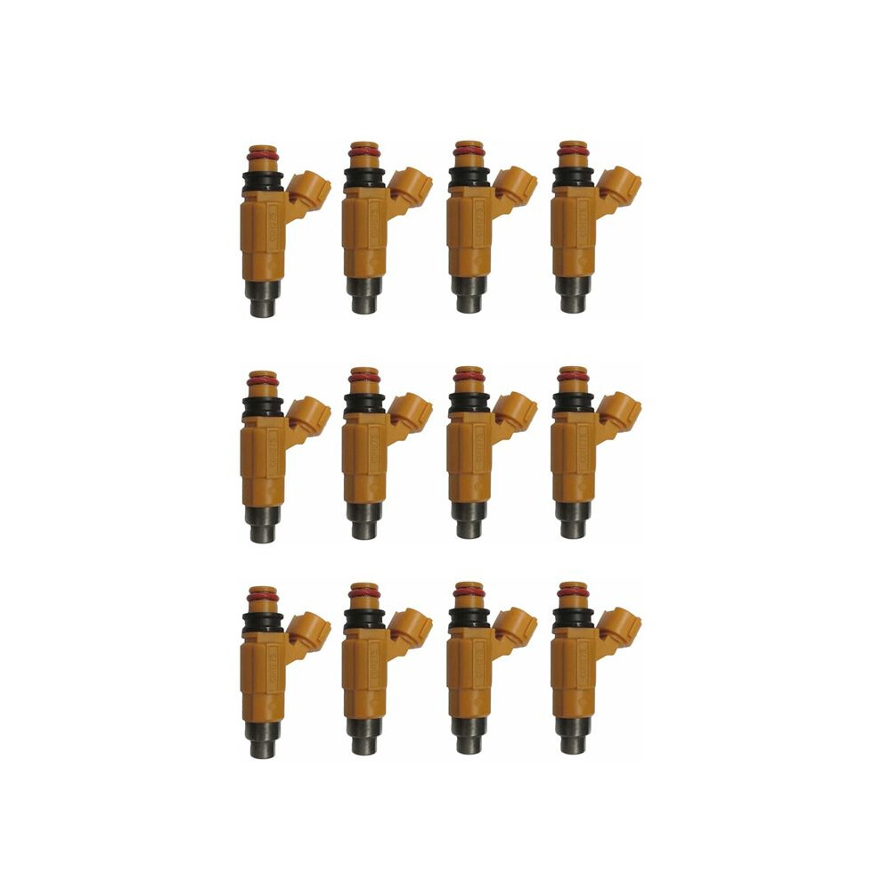 New 12Pcs Fuel Injector Set Fits For F150 Four Stroke Outboard Cdh275 Md319792 4713533778013