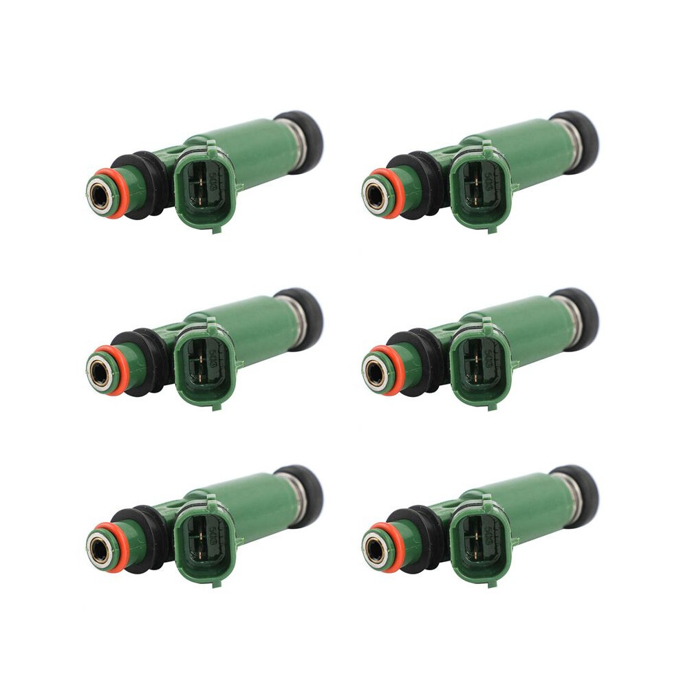 6X New Fuel Injector 23250-66010 For Landcruiser Lx450 1Fz-Fe 4.5L V6 6032355613851