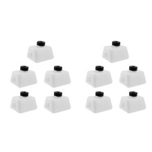 10X 1L  Moto Sporco Bicicletta Plastica Benzina Gas Carburante Carro Armato