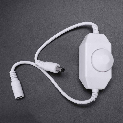 4X 12V / 24V 6A LED Dimmer Controller Adjust Brightness for Easy Color Clear, White 1