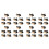 40 Pcs SS22F25-G7 2 Position DPDT 2P2T Panel Mount  Slide  Solder Lug 1