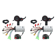 2X 48V 500W Controller MR-100 LCD Display Meter Dashboard+ Button for  M4 Electric Scooter