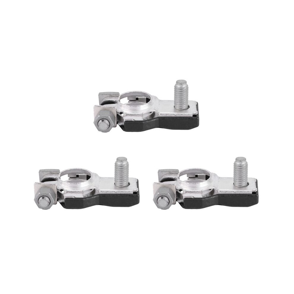 Typecat Silver/Black 3X Positive Battery Terminal Assembly Set For 90982-05035
