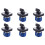 6X 8 Terminals 5 Positions Master Control Rotary Cam  20A Black+ 1