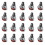 20X Electronic Machine 4P3T 4Pole 3 Position 2 Deck 16 Pin Rotary 1