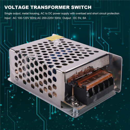 AC to  5V 6A Regulated Switching Power Supply Converter for LED Display 2