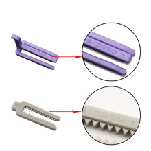 Size 144Pcs Salon Nylon Hook & Loop Hair Rollers Set Hair Root Perm Rods Bars Curlers with Clips & Rubber Bands