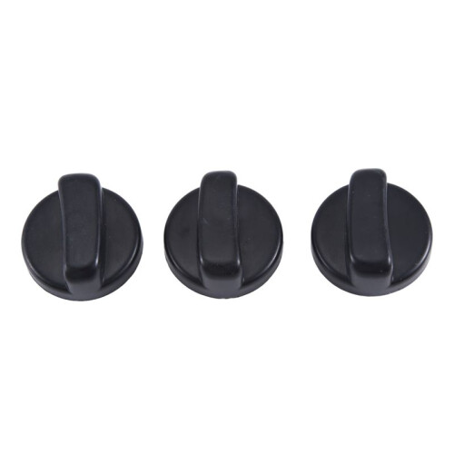 7 pcs. 8mm hole black gas stove cooker rotary  knobs for the kitchen 1