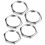 Black 5X Pcs M4 12mm Waterproof Momentary /OFF Push Button Round SPST 4