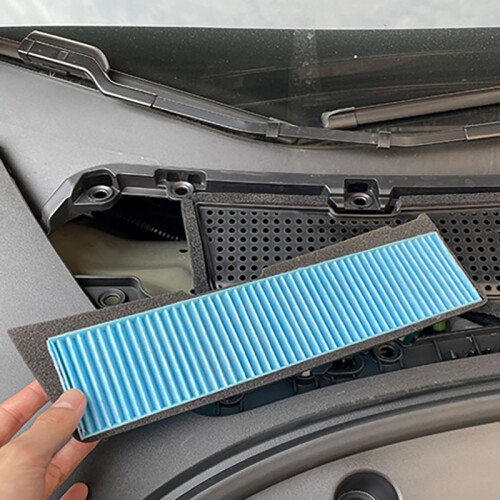 Car Air Conditioning Inlet Filter Replacement for  Model 3 2021 Air Filter Accessories External 2