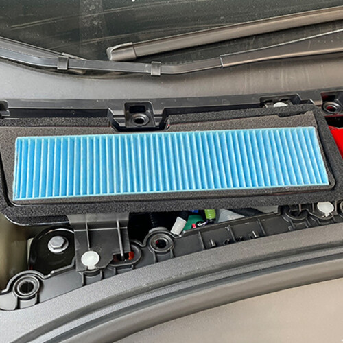 Car Air Conditioning Inlet Filter Replacement for  Model 3 2021 Air Filter Accessories External 1