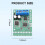 8Ch Input/Output Digital  TTL LvTTL CMOS RS485 IO Control Module Modbus Rtu Board for PLC Relay, (No Pin) 8