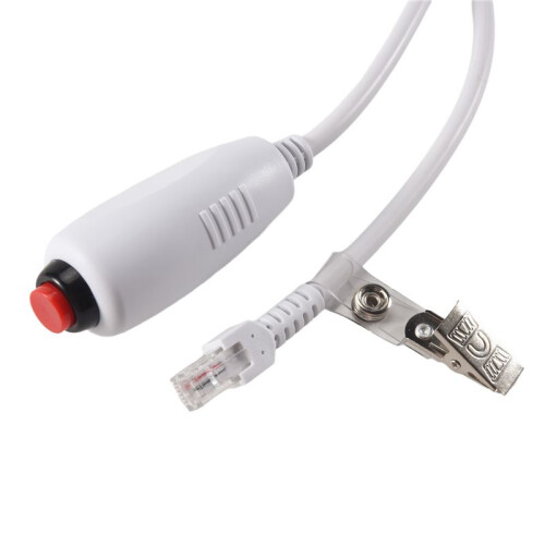 Nurse Caller Cable 6P4C Nurse Call Device Emergency Call Universal Replacement Cable 3 Meters with Push Button 1