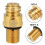 M18X1.5 Refill CO2 Valve Adapter Thread Converter Replacement for 3