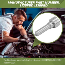 L138PBD L138PRD Nuovo Ugello Iniettore Carburante  per  Kyron 2.7L Xdi EJBR04601D EJBR02601Z A6650170321