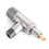 Washing Machine Automatic Water Stop Valve Solid Brass Single Cold Wall Mounted Cold Water Outlet Basin Silver 2