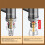 Washing Machine Automatic Water Stop Valve Solid Brass Single Cold Wall Mounted Cold Water Outlet Basin Silver 7