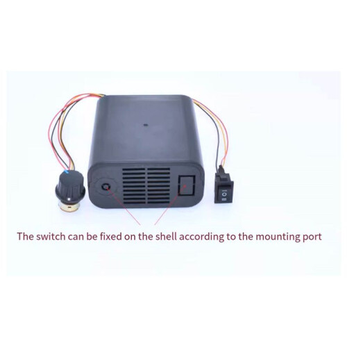 10-55V 60A PWM Motor Speed Controller 0- RPM LED Digital Adjustable CW CCW Forward Reverse Motor Control 1