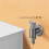 Washing Machine Automatic Water Stop Valve Solid Brass Single Cold Wall Mounted Cold Water Outlet Basin Silver 8