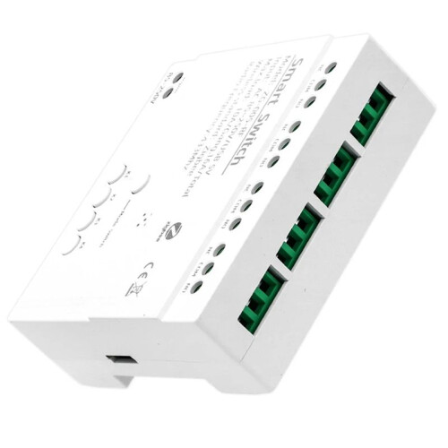 4 Channels Tuya ZigBee   Module RF433  Home Automation DIY Breaker Wireless Relay Voice Control 1