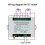 12V 24V 4-Way Remote Control  Point-Acting Self-Locking Interlocking Adjustable Access Gate Control Panel 7