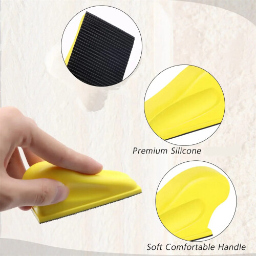 Ensemble de papier bloc de ponçage haute densité, 131 pièces, 1