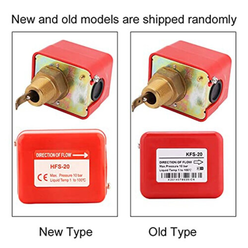 HFS-20 R3/4 Threaded Propeller Liquid Water Oil Flow Sensor  Automatic Control Flow  15A 250V 2
