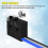 Limit  with Lever WS1 IP67 Waterproof   Wire Type   Roller Waterproof 5
