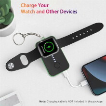 Caricabatterie Portatile Magnetico Wireless per Series 10 9 8 7 6 SE Caricabatterie Convertitore di Tipo C per IWatch B