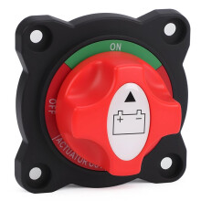 Battery Isolator with Terminal 12V-48V Cut Off for Car Truck Boat Motorcycle 300A Car Battery Separator