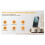 Alarm Clock with Wireless Charging,  Speaker, Radio & Dimmable Light for Smartphone 8
