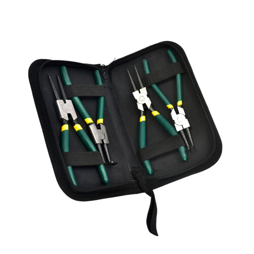 Pince de retenue à Double usage de 7 pouces,-Poignée jaune vert