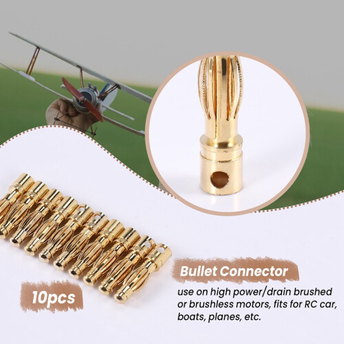 10St Guldton 4 Mm Hane Bananplugg Kulkontaktbyte 1