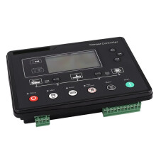 6120U Grupo ElectróGeno AMF Controlador LCD Arranque AutomáTico Grupo ElectróGeno Ats Caja de Control Terminal Panel de Carga Alternador Parte 6120