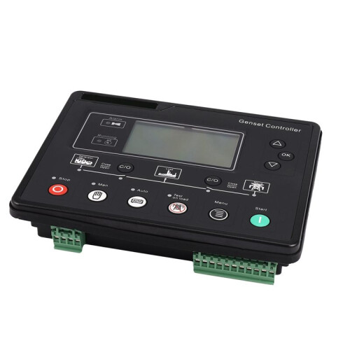 6120U AMF Generator Set Controller LCD Automatic Start Genset Ats Control Box Terminal Charge Panel Alternator Part 6120 2