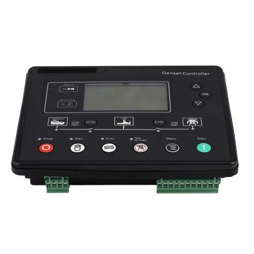 6120U AMF Generator Set Controller LCD Automatic Start Genset Ats Control Box Terminal Charge Panel Alternator Part 6120 1