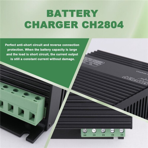 Generator Set Float Charger 4A Automatic Start Battery Battery Charger CH2804 12V24V 2