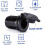 5Pcs 12V Power Waterproof Socket Car Cigarette- Lighter Socket Cigarette- Lighter Adapter for Marine ATV RV Motorcycle 4