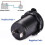 5Pcs 12V Power Waterproof Socket Car Cigarette- Lighter Socket Cigarette- Lighter Adapter for Marine ATV RV Motorcycle 5