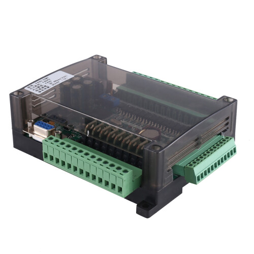 FX3U-24MT PLC Industrial Control Board 14 Input 10 Output 6AD 2DA with 485 Communication and RTC(B) 2